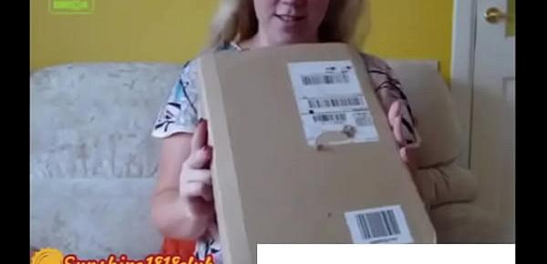  Unboxing Sex Toys Chaturbate webcam show July 16th
